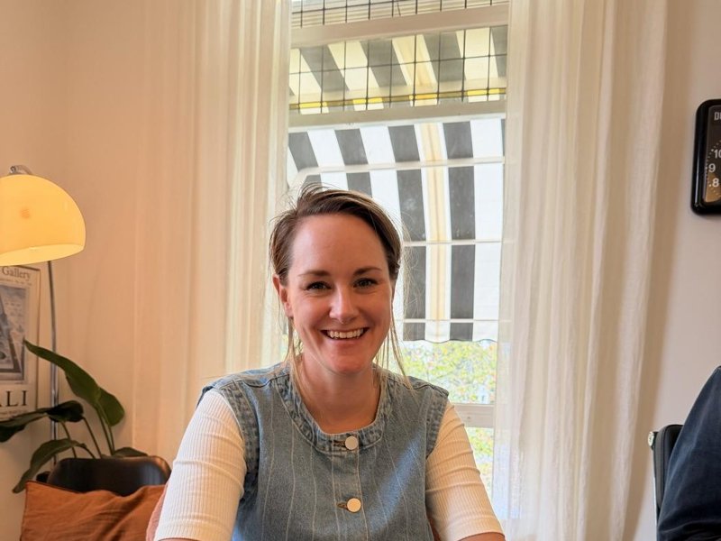 Marieke tijdens Het AI-team